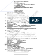 Topic Wise Computer Practice Set PDF (WWW - Examstocks.com)