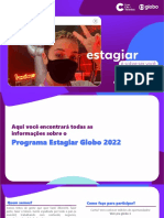 FAQ - Programa Estagiar Globo 2022 (2º Ciclo)