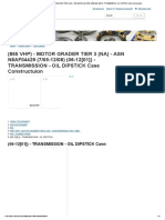 (865 VHP) - Motor Grader Tier 3 (Na) - Asn N8AF04429 (7/05-12/08) (06-12 (01) ) - Transmission - Oil Dipstick Case Constructuion