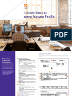 Le Presentamos Su: Nueva Factura Fedex