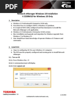 Network Emanager Windows 10 Installation V.520Bw10 For Windows 10 Only