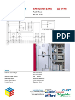 Product Data Sheet: Capacitor Bank 300 kVAR