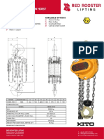 ATEX Manual Chain Hoist CB300 ATEX