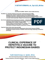 Dr. Yudith Setiati Ermaya, SpA (K), MKes - Clinical Experiance of Hepatitis A Vaccine To Protect Indonesia Babies