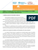 Modulo 2, Problemática de Roedores y Otras Plagas en La CABA. Guía para Equipos de Salud 2017