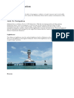 Aids To Navigation: Maritime Safety