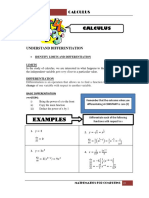 Chapter 4 - Calculus