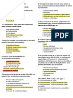 QCM Vomissement