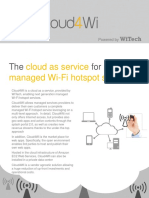 Cloud As Service Managed Wi-Fi Hotspot Services: The For Next Gen