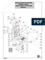 Installation Du Grand Panier Acier Large Steel Platform Install