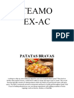 Spanish Tapas and Dishes: Patatas Bravas and Pisto
