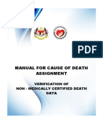 Manual For Cause of Death Assignment