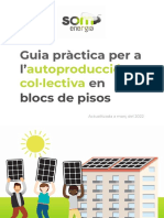 Guia Pràctica Per A L'autoproducció Collectiva en Blocs de Pisos