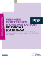 Plaquette - Femmes - Porteuses - D - Une Mutation - de - BRCA1 - Ou - BRCA2 - Mel - 20170529