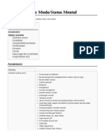 Panduan Pemeriksaan Status Mental
