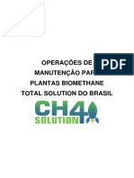 Manutenção completa de planta de biometano