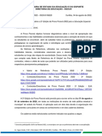 050 Ofício Circular 2edicao Prova Parana Edu Especial 2022