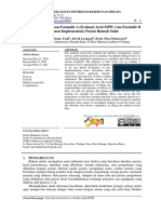 Analisis Kelengkapan Formulir A (Evaluasi Awal MPP) Dan Formulir B (Catatan Implementasi) Pasien Rumah Sakit