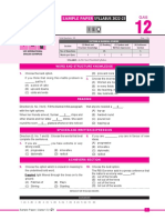 Ieo Sample Paper Class-12