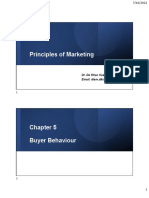 Chapter 5 - Buyer Behaviour