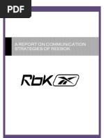 Reebok Communication Strategy