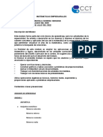 Descripcion Modulo Matematicas