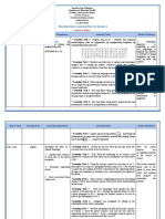 Grade 4 - All Subjects - WHLP - Q1 - W1