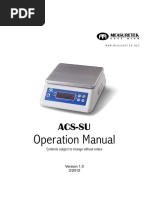 12r990 Acs-Su Operation Manual