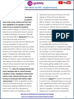 SBI PO Prelims Mock Test PDF - (English Version)