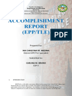 Accomplishment Report in Epp 2020 2021 1