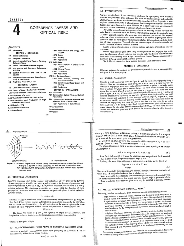 Laser and Fiber Optics Raghuvansi | PDF