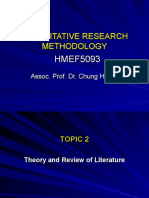 TOPIC 2 Theory and Review of Literature