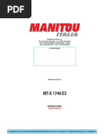 Manual de Uso Carretillas Manitou 1435 | PDF | Máquina elevadora