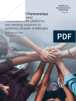 WEF The Power of Partnerships Report 2022