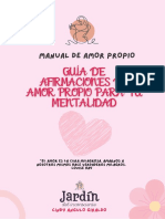 Guia de Afirmaciones de Amor Propio