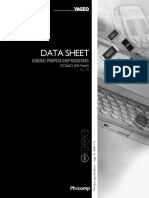 Data Sheet: General Purpose Chip Resistors