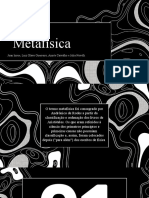 A Metafísica: princípios, filósofos e questões fundamentais