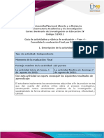 Guía de Actividades y Rúbrica de Evaluación - Fase 4 - Consolidar La Evaluación Final Por POA