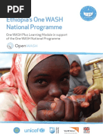 Ethiopias One WASH National Programme