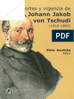 Aportes y Vigencia de Johann Jakob Von Tschudi - Ocr