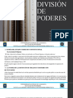 División de Poderes