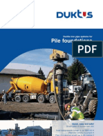 Pile Foundations: Driven Piles of Ductile Cast Iron