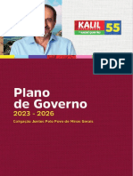 PLANO DE GOVERNO ALEXANDRE KALIL 55 PSD