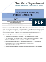 General Music/Choir and Piano Stipend Composite