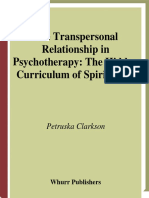 The Transpersonal Relationship in Psychotherapy (Petruska Clarkson) 
