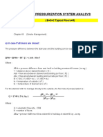 Stairwell (4) Pressurization System Analsys: Project