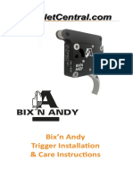 Bix'n Andy Trigger Installation & Care Instructions