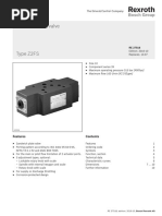 Ficha Tecnica Valvula Reguladora de Caudal Z2FS10 Bosch Rexroth