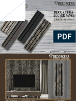 Deco Louver Panel 20x240x1.5cm