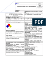 Hoja de Datos de Seguridad Cloruro Férroso (HDS-021-07) I